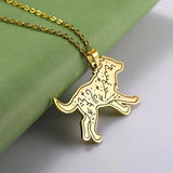 Myshape Forest Outdoor Scenery Necklace Men Jewelry