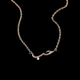 Arabic Love Statement Necklace Women Bff Gift Kolye Choker Necklace