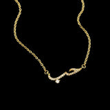 Arabic Love Statement Necklace Women Bff Gift Kolye Choker Necklace