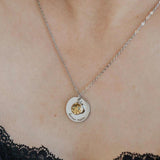 Personalized Mom Custom Necklace Engrave Name Birthstone Gift Jewelry