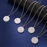 Skyrim Stainless Steel Zodiac Necklace Astrology Star Sign