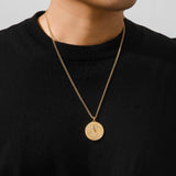 Skyrim Stainless Steel Zodiac Necklace Astrology Star Sign