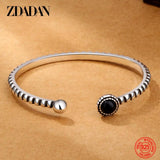 925 Silver Agate Bangle & Bracelet Wedding Gift