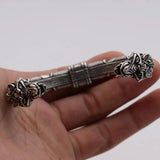 Wolf Head Bracelet Viking Bangle Talisman Jewelry with bag