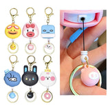 Cute Cartoon Anime Keychain - Retractable Animal Key Chain