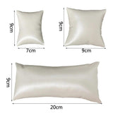 Watch Bracelet Display Stand Storage Pillow Brushed Pu Leather