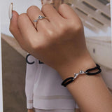 925 Silver Bracelet Fish Dragonfly Design Adjustable Women's Jewelry Gift