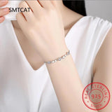 D Moissanite Star Bracelet S925 Sterling Silver