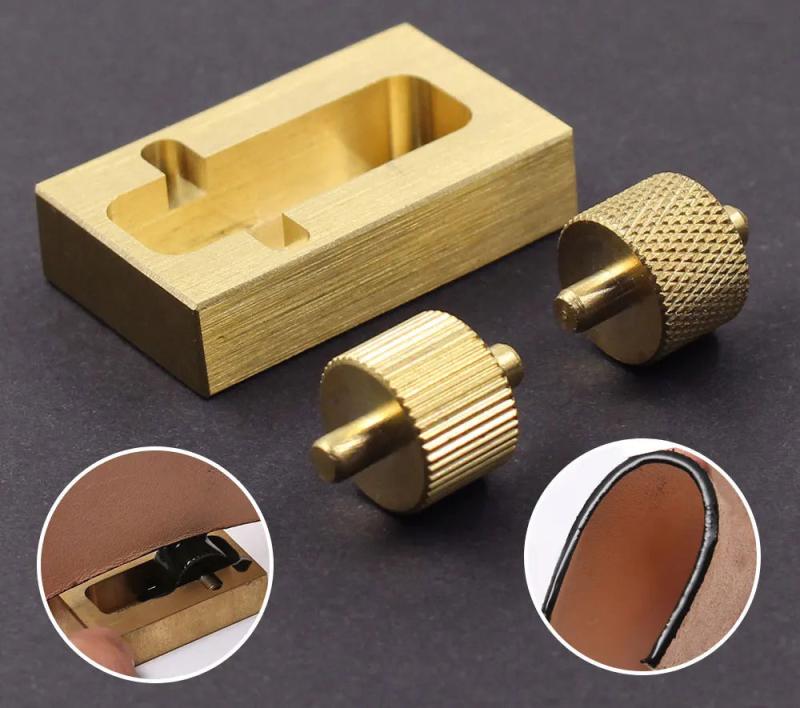 Copper Leathercraft Carving Tools DIY Hand Sewing Sets