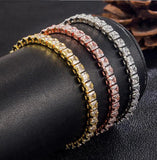 5mm Moissanite Tennis Bracelet 925 Sterling Silver Wedding Bangle