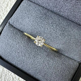 925 Silver 4MM Moissanite Diamond Wedding Ring for Women