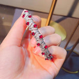 Xiang Mozambique Ruby Bracelet - Sterling Silver Charm Gift