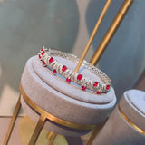 Xiang Mozambique Ruby Bracelet - Sterling Silver Charm Gift
