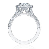 925 Silver Moissanite Ring for Women