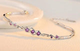D VVS1 Moissanite Tennis Bracelet 925 Silver for Women