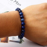 Reiki Lapis Lazuli Beads Bracelets Energy Stone Bracelets
