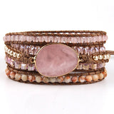 Bohemian Stone Charm Wrap Bracelets Gift DropShipping