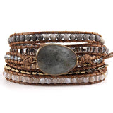 Bohemian Stone Charm Wrap Bracelets Gift DropShipping
