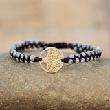Tree Charm Boho Couples African Turquoises Bracelets