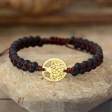 Tree Charm Boho Couples African Turquoises Bracelets