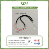 925 Silver Geometric Beaded Bracelet for Women