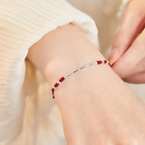 Chinese Style Red Bracelet Women