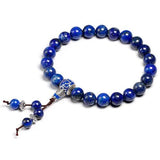 Lapis Lazuli Bracelet Natural Stone 8mm Beads Men Women Bangles