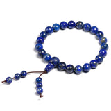 Lapis Lazuli Bracelet Natural Stone 8mm Beads Men Women Bangles