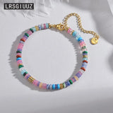 Colorful Beaded Girls' Bracelets - High Titanium Steel