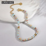 Colorful Beaded Girls' Bracelets - High Titanium Steel