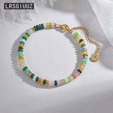 Colorful Beaded Girls' Bracelets - High Titanium Steel