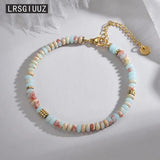 Colorful Beaded Girls' Bracelets - High Titanium Steel