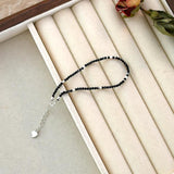 925 Silver Spinel Woven Bracelet for Women