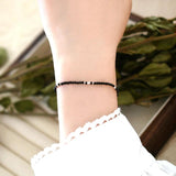 925 Silver Spinel Woven Bracelet for Women