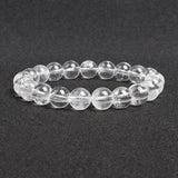 Clear Quartzs Bracelet Transparency Healing Crystal Energy Stone Boho Reiki