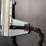 Natural Garnet Bracelet Red Stones Healing Energy