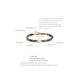 Tourmaline Stone Pearl Bead Bracelet for Women Mother Gift