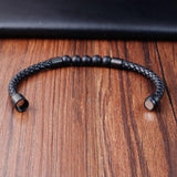 Magnetic Stone Man Bracelet Stainless Steel Chain Gift