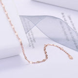 S925 Sterling Silver Rose Bracelet Flash Glossy Fine Jewelry Gift
