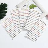 12pcs Seed Bead Shell Charms Bracelet Thin Wax Rope Hand Woven