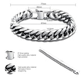Promise Cuban Bracelet, Romantic Gift for Boyfriend