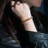 Promise Cuban Bracelet, Romantic Gift for Boyfriend
