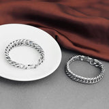 Promise Cuban Bracelet, Romantic Gift for Boyfriend