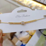Iced Out Zircon Cuban Chain Bracelet Hip Hop Jewelry