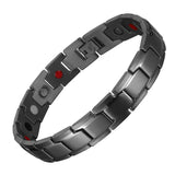 Minimalist Titanium Magnetic Therapy Bracelet for Women