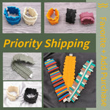 Rubber Bracelets Women Punk Style Hip Hop Jewelry Charms Bangles Cuff
