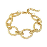 Miami Cuban Snake Chain Bracelet Bangle Heavy Metal Chunky Lock Bracelets