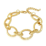 Miami Cuban Snake Chain Bracelet Bangle Heavy Metal Chunky Lock Bracelets
