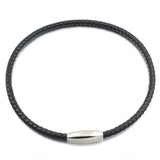 Leather Bracelet Bangle Rock Punk Rope Chain Necklace Jewelry