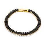 Stainless Steel Tennis Bracelet CZ Zircon Jewelry